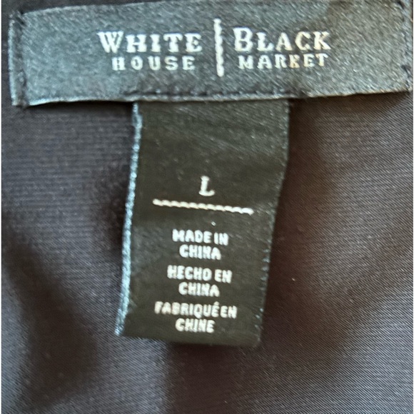 WHBM Patterned Dress w 3/4 Sleeves - Picture 4 of 10